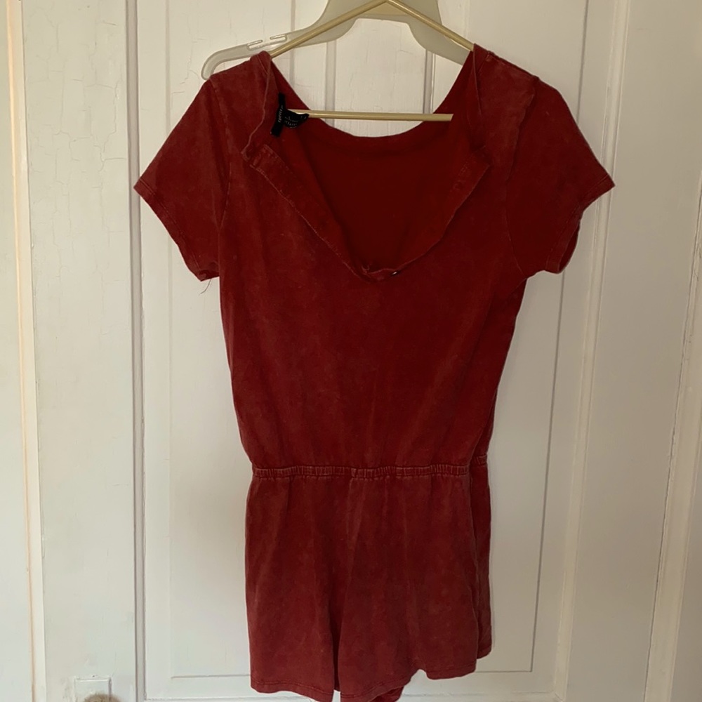 “Forever 21” Red Romper